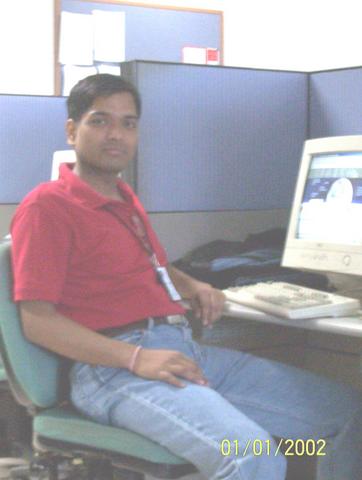 me in infosys during training